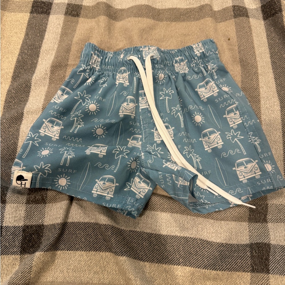 George hats swim shorts